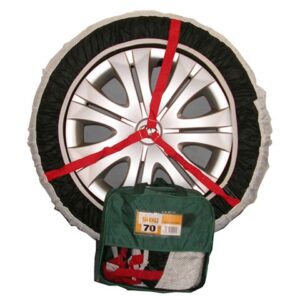 Juego de 2 cadenas de nieve textiles Silknet 70